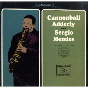 CANNONBALL ADDERLEY / SERGIO MENEDES | QUIET NIGHTS OF QUIET STARS - TAPE MARKS ON COVER