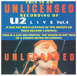 U2 | UNAUTHORISED LIVE VOL 4