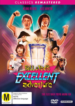 MOVIE COM | BILL AND TEDS EXCELLENT ADVENTURE (REMASTERED)