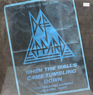 DEF LEPPARD | WHEN THE WALLS CAME TUMBLING DOWN - NEW THEATRE OXFORD 26 APRIL 1980 (2LP)