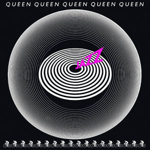 QUEEN | JAZZ - UK - WRITING ON COVER