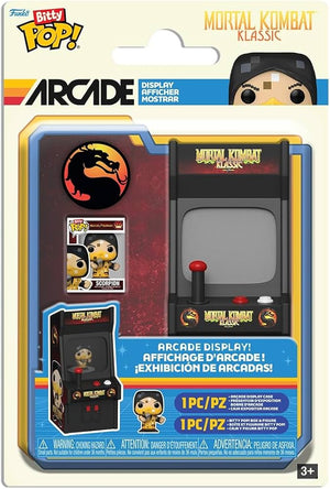 MORTAL COMBAT ARCADE BITTY POP FIGURINE 8BIT SCORPION