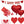 ROMANTIC EVENING DECORATION KIT I LOVE YOU BALLOONS CONFETTI