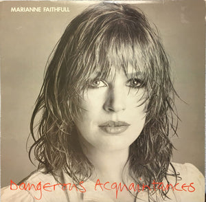 MARIANNE FAITHFULL | DANGEROUS ACQUAINTANCES - US