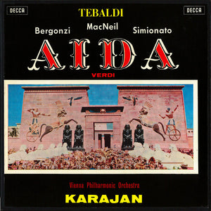VERDI | AIDA -TEBALDI BERGONZI SIMIONATO MACNEIL VPO KARAJAN - ED3 BOX