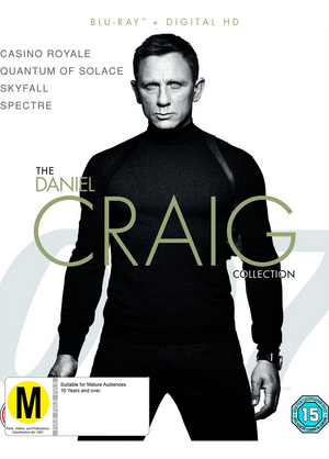 MOVIE BLUACT | DANIEL CRAIG COLLECTION 007 (4BLURAY)