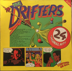 DRIFTERS | 24 ORIGINAL HITS - 2LP - GERMAN