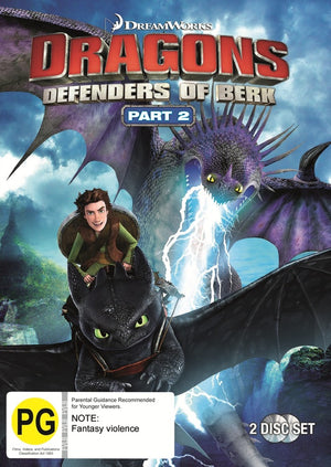 MOVIE FA | DRAGONS - DEFENDERS OF BERK PART 2 (2DVD)