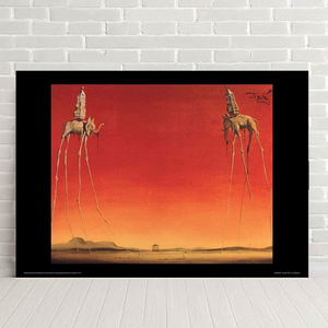 SALVADOR DALI ELEPHANTS POSTER MAXI 540