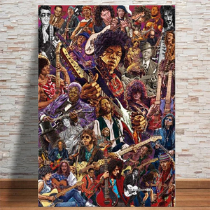 LEGENDARY GUITARISTS MUSICIANS POSTER MAXI 249