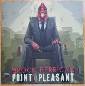 BROCK BERRIGAN | POINT PLEASANT - RED VINYL - PLAYS ON 45RPM