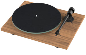 PROJECT T1 EVO PHONO TURNTABLE WITH ORTOFON OM10 (WALNUT)