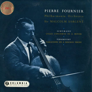 SCHUMANN / TCHAIKOVSKY | CELLO CONCERTO IN A MINOR / VARIATIONS ON A ROCOCO THEME - FOURNIER PO SARGENT