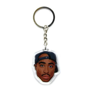 2PAC KEYRING TUPAC