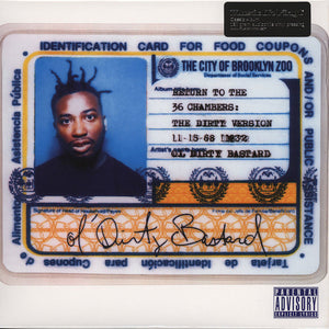 OL' DIRTY BASTARD | RETURN TO THE 36 CHAMBERS - 2014 MUSIC ON VINYL 2LP REISSUE