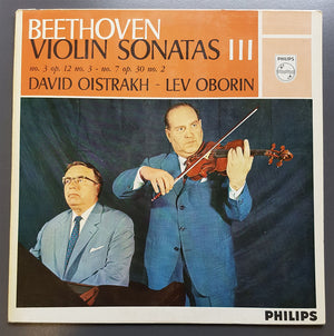 BEETHOVEN | VIOLIN SONATAS 3 - OISTRAKH OBORIN - HOLLAND