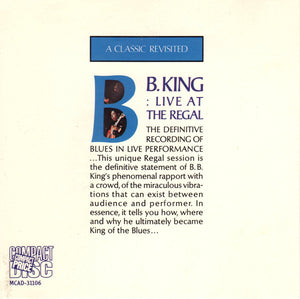 BB KING | LIVE AT THE REGAL