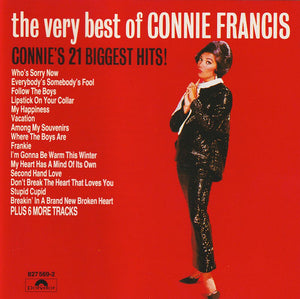 CONNIE FRANCIS | VERY BEST OF CONNIE FRANCIS - CONNIES 21 BIGGEST HITS