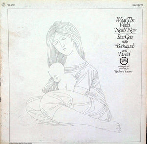 STAN GETZ | WHAT THE WORLD NEEDS NOW - PLAYS BACHARACH AND DAVID - US - WRITING ON COVER