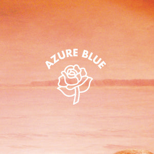 AZURE BLUE | BENEATH THE HILL I SMELL THE TEA - BLUE PRESSING