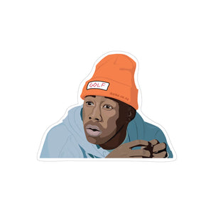 TYLER THE CREATOR CARTOON STICKER