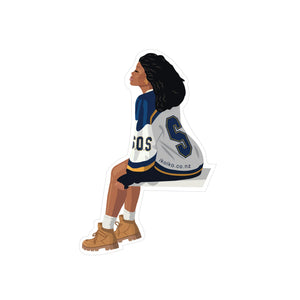 SZA CARTOON STICKER KILL BILL