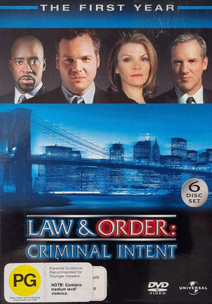 LAW AND ORDER CRIMINAL INTENT SEASON ONE (6DVD)