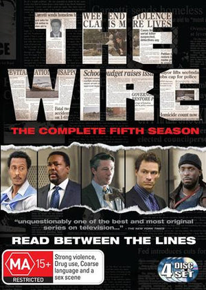 WIRE | WIRE SEASON 5 (4DVD)