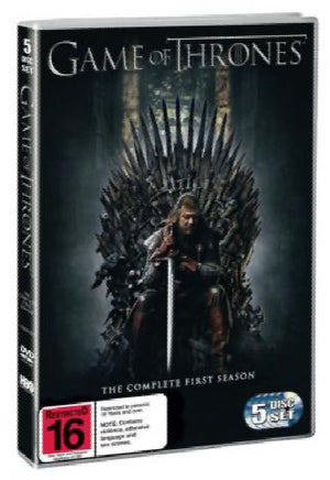 GAME OF THRONES | GAME OF THRONES SEASON 1 (5DVD)