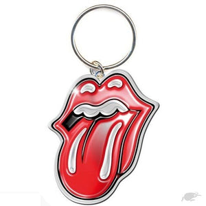 ROLLING STONES KEY CHAIN ENAMEL CLASSIC TONGUE