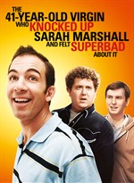MOVIE COM | 41 YEAR OLD VIRGIN WHO KNOCKED UP SARAH MARSHALL AND FELT SUPERBAD ABOUT IT
