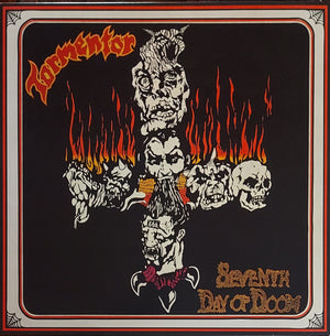 TORMENTOR | SEVENTH DAY OF DOOM - 2023 REISSUE - ORANGE - WITH POSTER