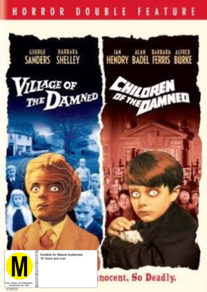MOVIE HO | VILLAGE OF THE DAMNED AND CHILDREN OF THE DAMNED DOUBLE FEATURE (ZONE 1)