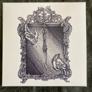 SILVER KNIFE | UNYIELDING / UNSEEING - 2022 BLUE / WHITE WAX REISSUE - SIGNED