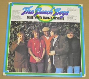 BEACH BOYS | THEIR TWENTY TWO GREATEST HITS - NZ AXIS - STICKER DAMAGE ON COVER