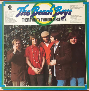 BEACH BOYS | THEIR TWENTY TWO GREATEST HITS - NZ CAPITOL