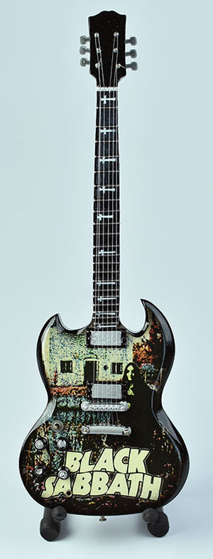 BLACK SABBATH MINIATURE GUITAR FIGURINE