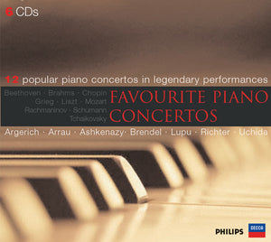 VARIOUS | FAVOURITE PIANO CONCERTOS (6CD)