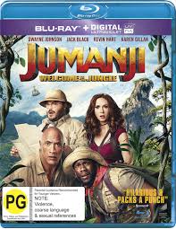 JUMANJI - WELCOME TO THE JUNGLE (BLURAY)