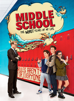 MOVIE BLFAM | MIDDLE SCHOOL THE WORST YEARS OF MY LIFE (BLU-RAY)