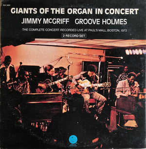 JIMMY MCGRIFF / HOLMES GROOVE | GIANTS OF THE ORGAN IN CONCERT - SLEEVE ROUGH