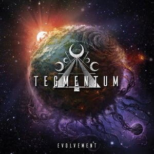 TEGMENTUM | EVOLVEMENT - GOLDEN GRIMACE PURPLE SPLATTER - SIGNED