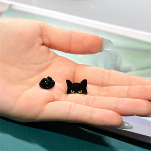 BLACK CAT POCKET BADGE
