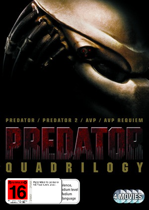 MOVIE AC | PREDATOR QUADRILOGY (4DVD)