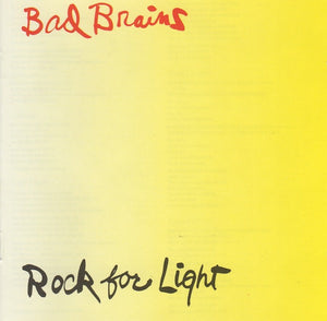 BAD BRAINS | ROCK FOR LIGHT