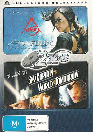 MOVIE ACT | AEON FLUX / SKY CAPTAIN AND THE WORLD OF TOMORROW (2DVD)