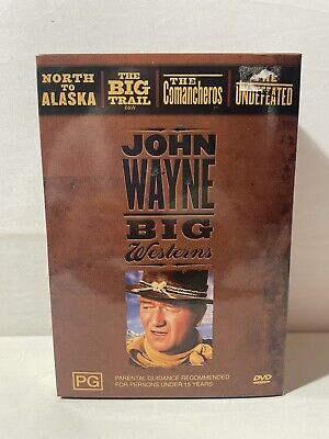 MOVIE WE | JOHN WAYNE BIG WESTERNS (4DVD)