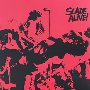SLADE | SLADE ALIVE - RED / BLACK SPLAT WAX REISSUE