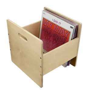 VINYL RECORD STORAGE CRATE PLYWOOD FLAT PACK GK-R39