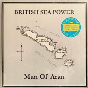 BRITISH SEA POWER | MAN OF ARAN - 2LP YELLOW AND BLUE VINYL